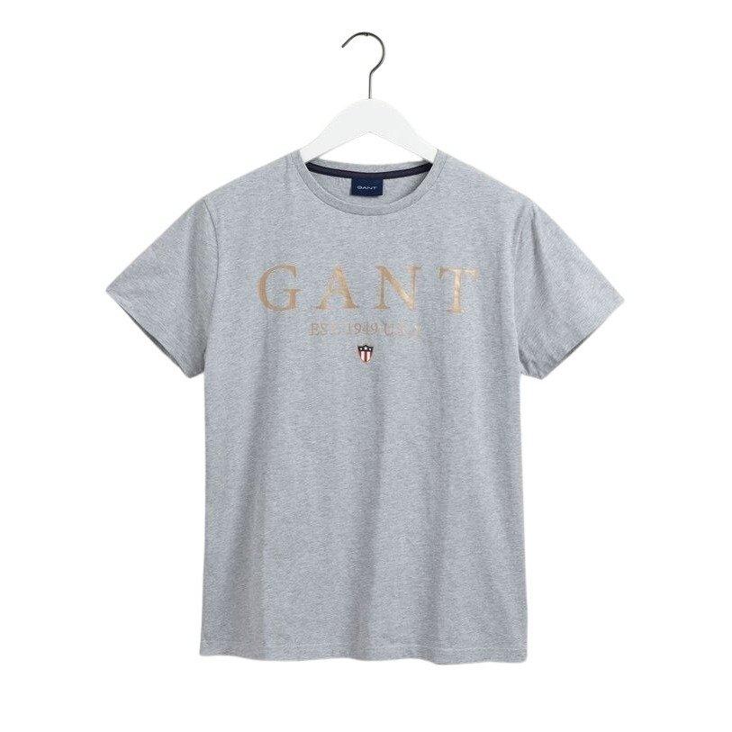 GANT  t-shirt banner shield graphic 