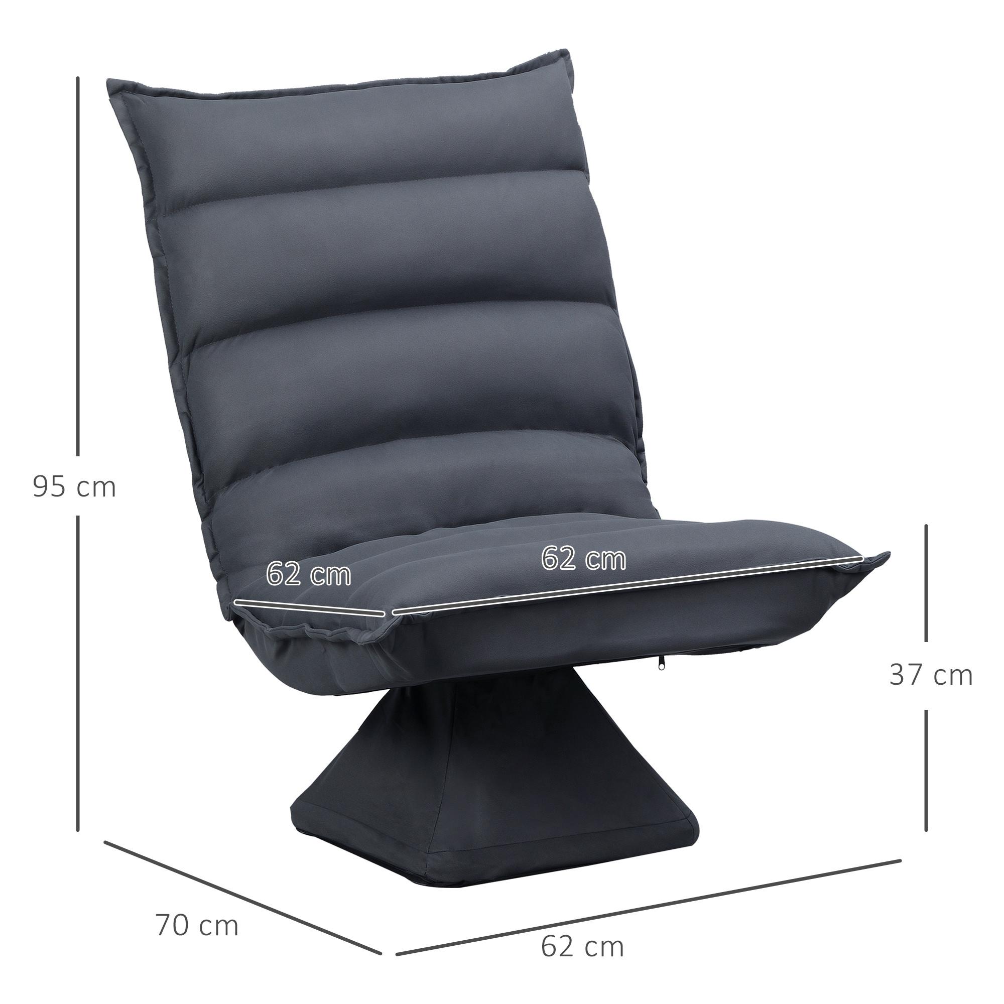 HOMCOM chaise de sol  