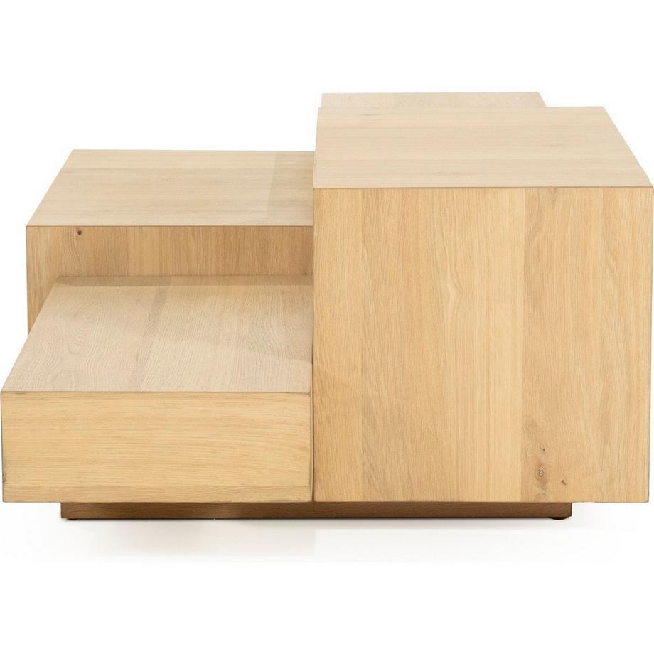 mutoni Table basse Quinten nature 140x75  