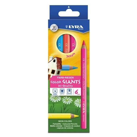 Lyra  Lyra Color Giants Couleurs assorties 6 pièce(s) 