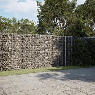 VidaXL Panier gabion fer  