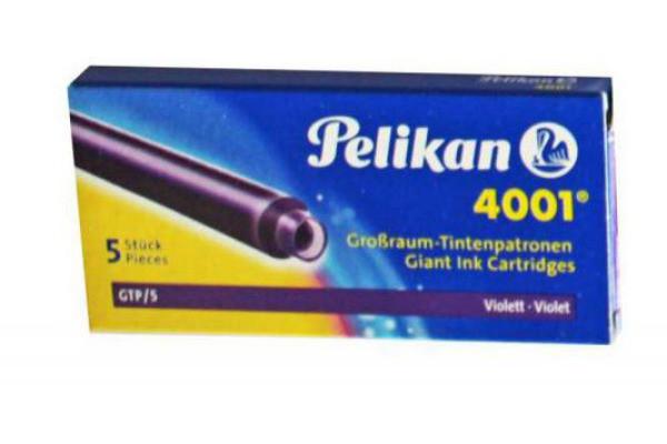 Pelikan PELIKAN Tinte 4001 GTP/5 310664 violett 5 Stück  