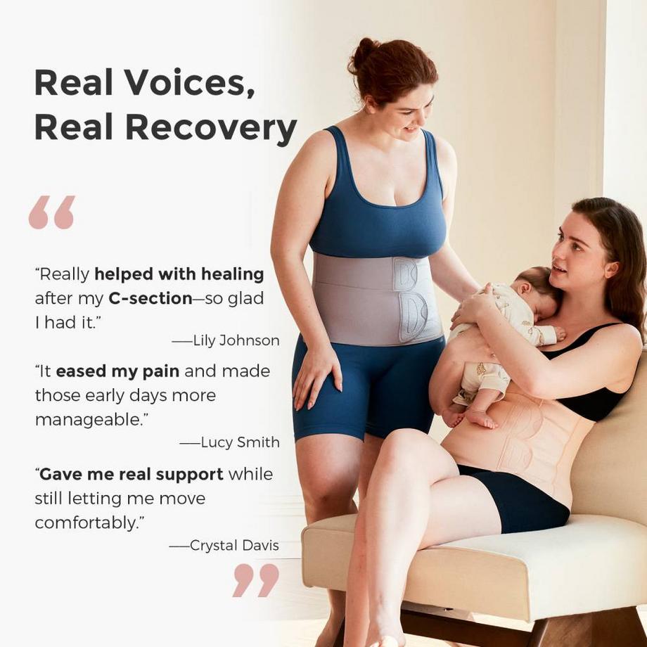 Momcozy  Ergowrap Bauchband nach der Geburt 