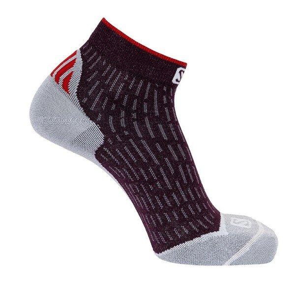 Image of Salomon Socken Ultra Ankle (trailrun) Unisex Schwarz 39-41