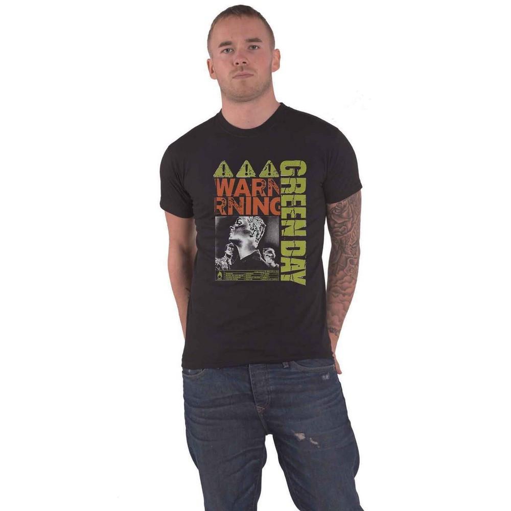 Image of Warning Tshirt Damen Schwarz XL