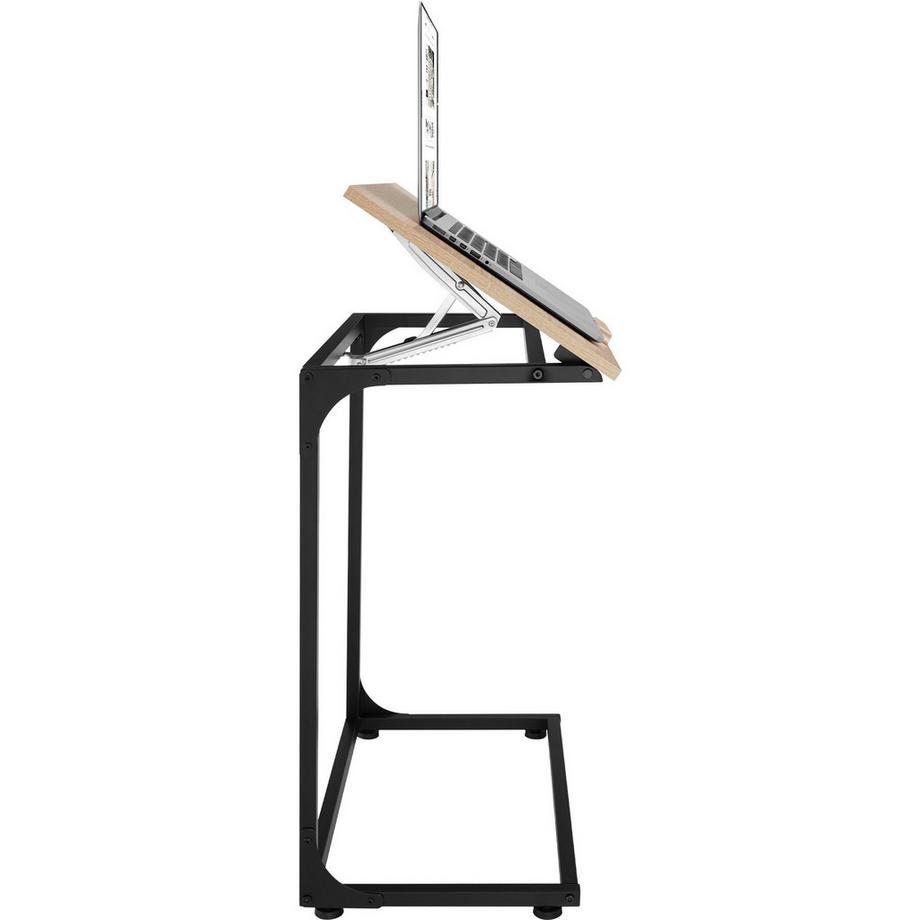 Tectake Table d'appoint RUSTON style industriel  