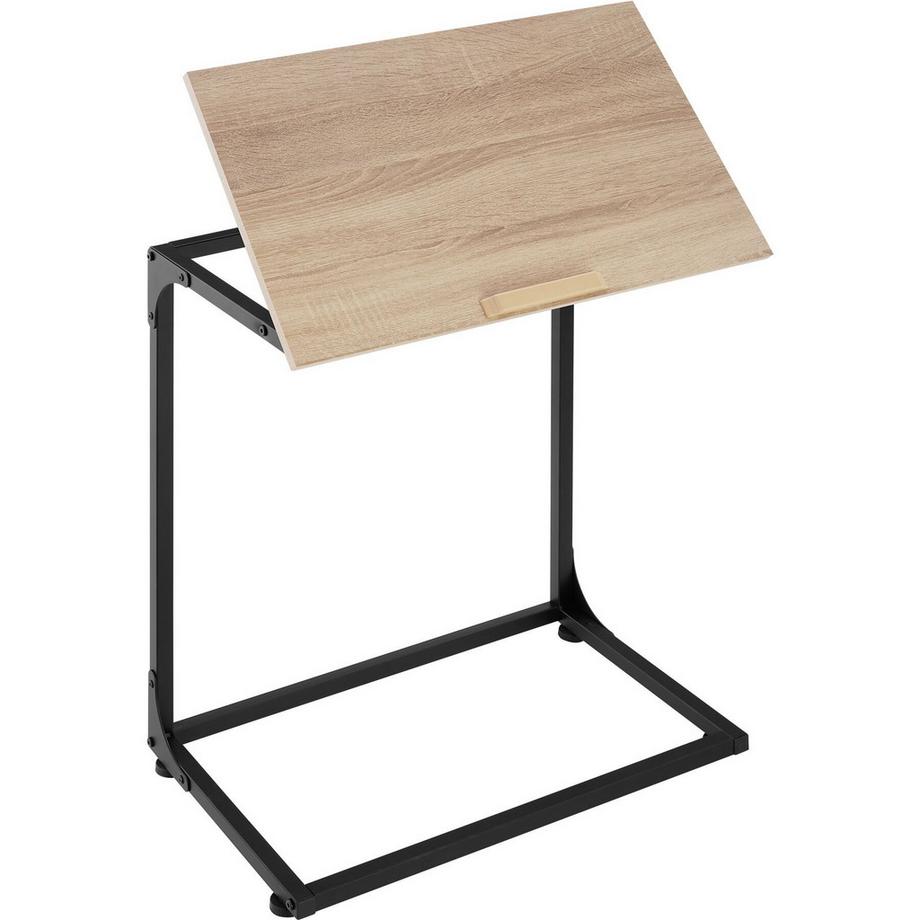 Tectake Table d'appoint RUSTON style industriel  