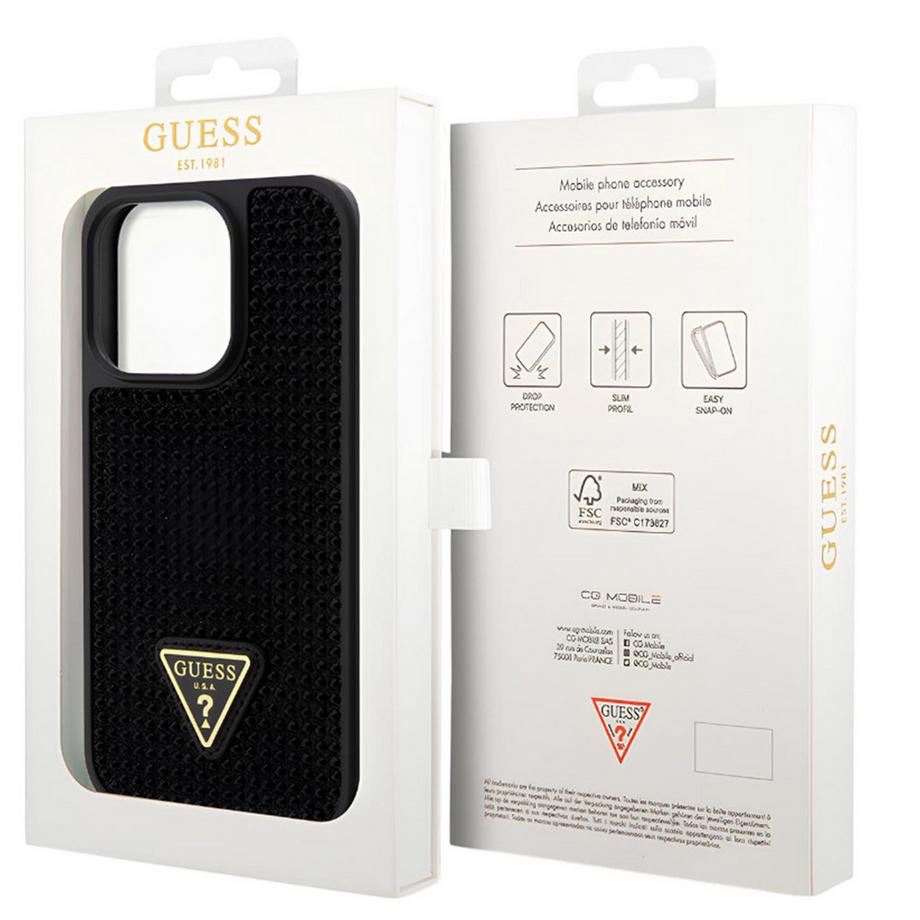 GUESS  iPhone 15 Pro Hülle Triangle Diamond 