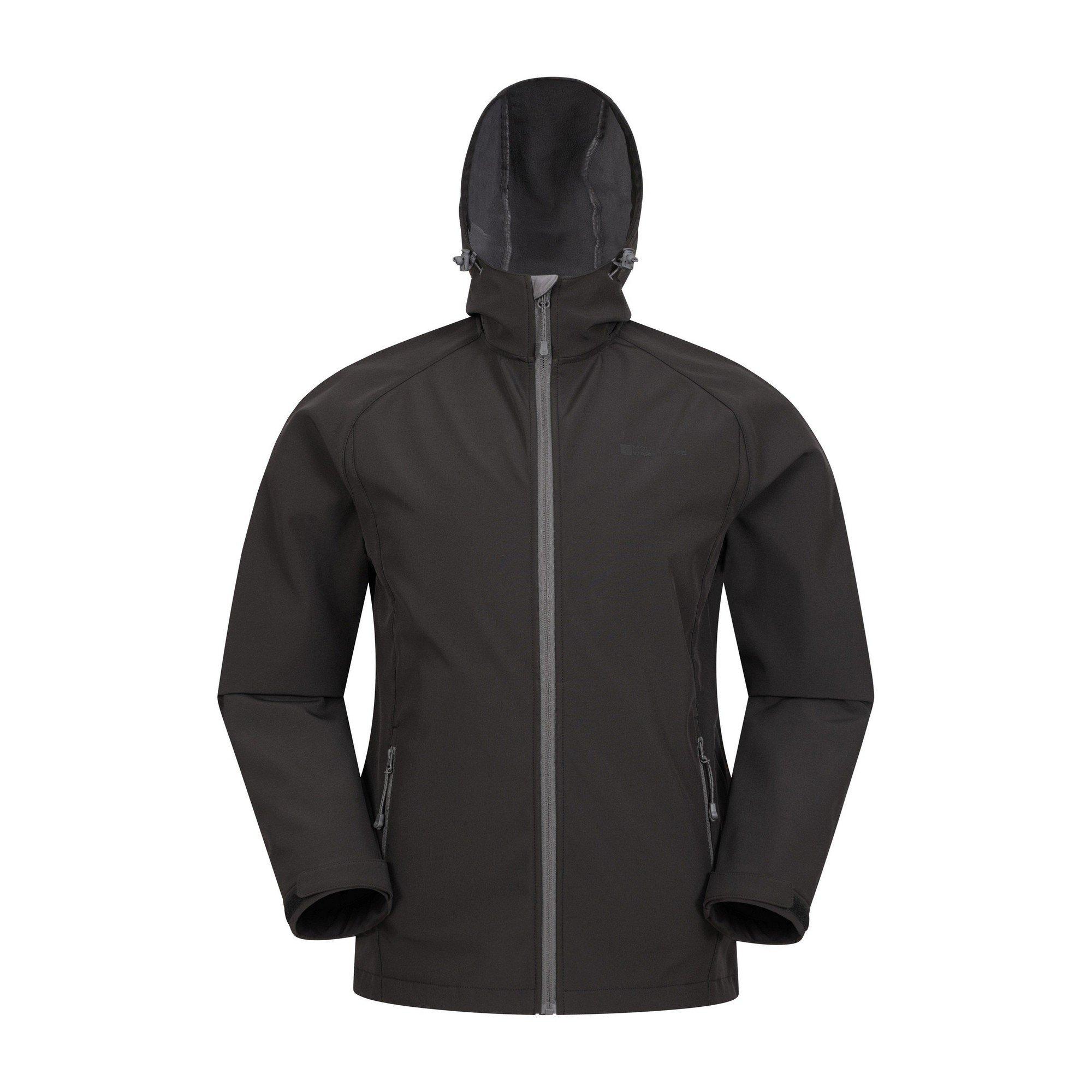 Image of Exodus Softshelljacke Herren Schwarz L