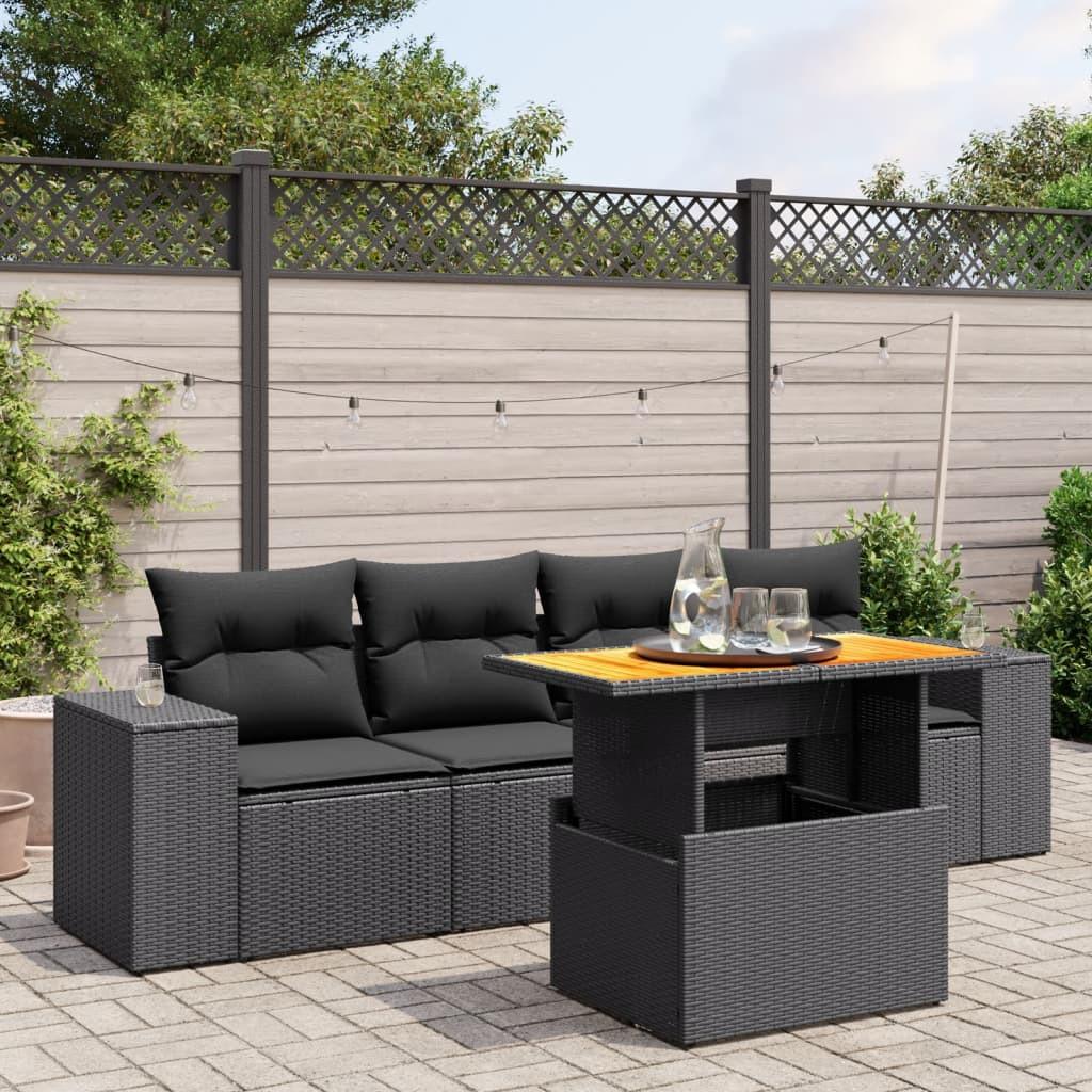 VidaXL Garten sofagarnitur poly-rattan  