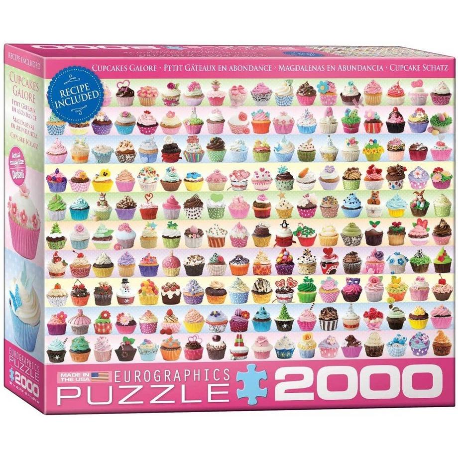 Puzzle Cupcakes Kollektion (2000Teile)