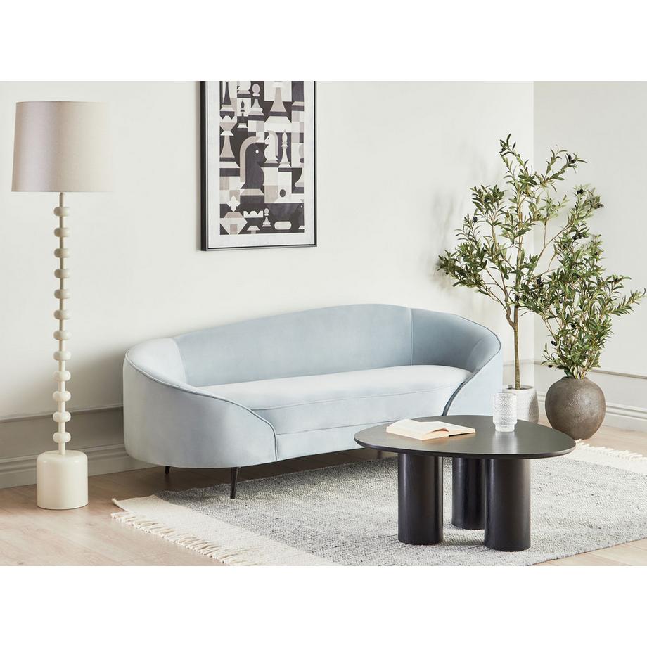 Beliani Canapé 2 places en Velours  SAVAR  