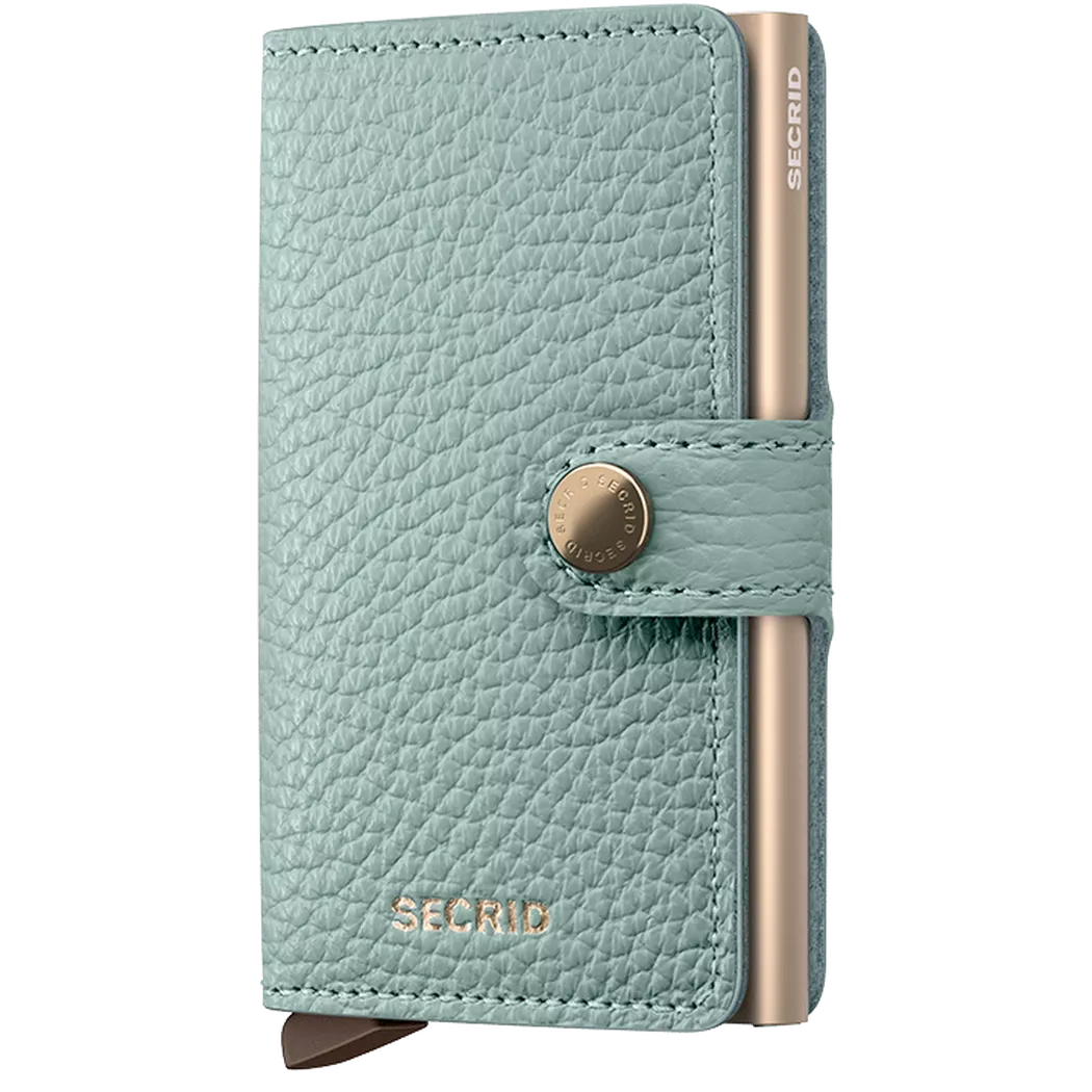 SECRID Geldbörse - Miniwallet Pebble sea green mint