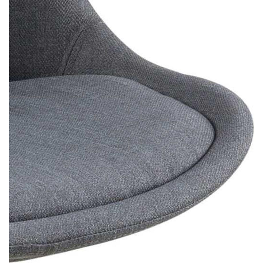 mutoni Sedia da pranzo Giada grigio (1 pezzo)  