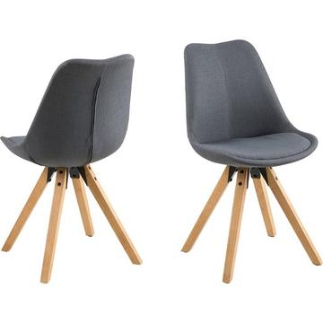 Sedia da pranzo Giada grigio (1 pezzo)