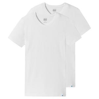 Schiesser  2er Pack Long Life Cotton - T-Shirt mit V-Ausschnitt 