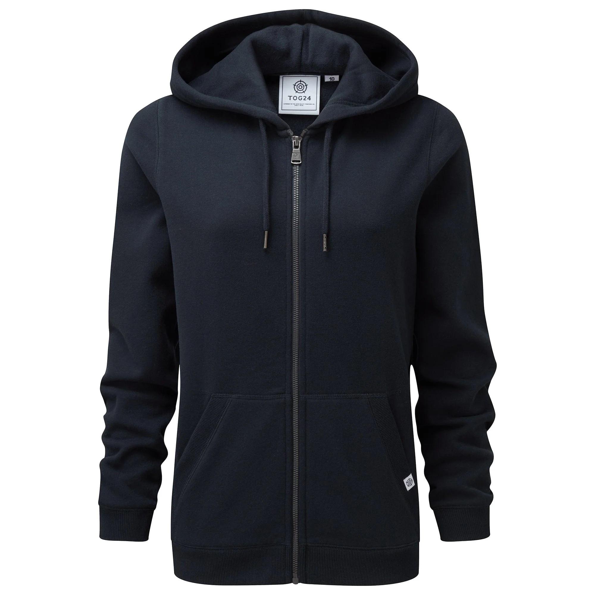 Image of Mia Hoodie Mit Durchgehendem Reißverschluss Damen Indigo 36