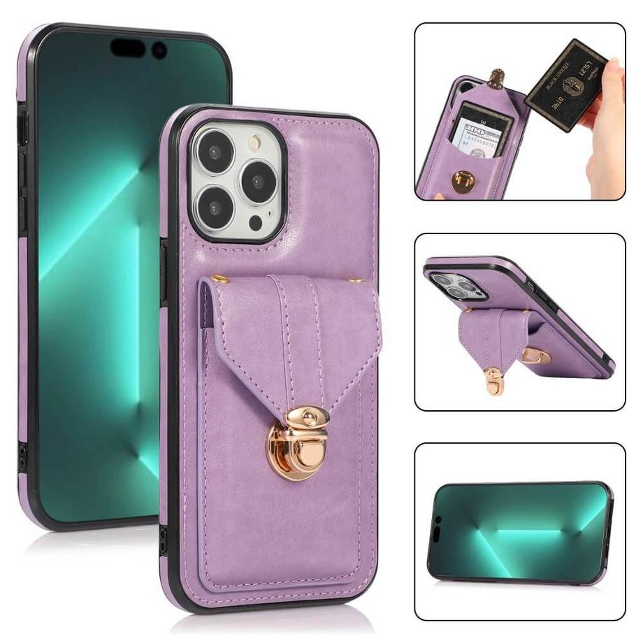 Cover-Discount  iPhone 15 Pro Max - Schutzhülle Case mit Tasche 