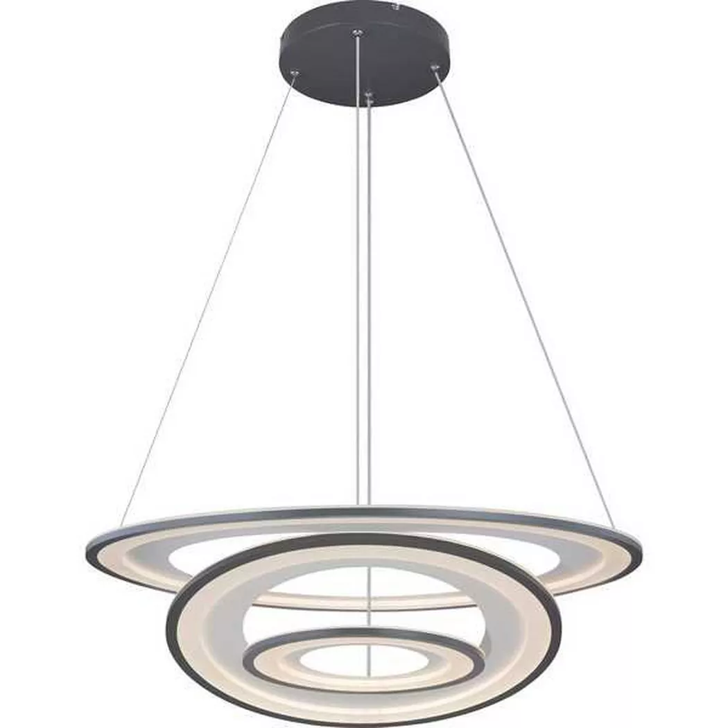 mutoni – Hängeleuchte Torrelle Metall graphit 1xLED, One Size, Grau