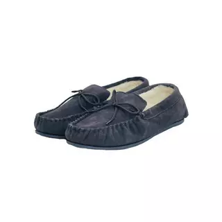Eastern Counties Leather  Moccasins mit harter Sohle Marine