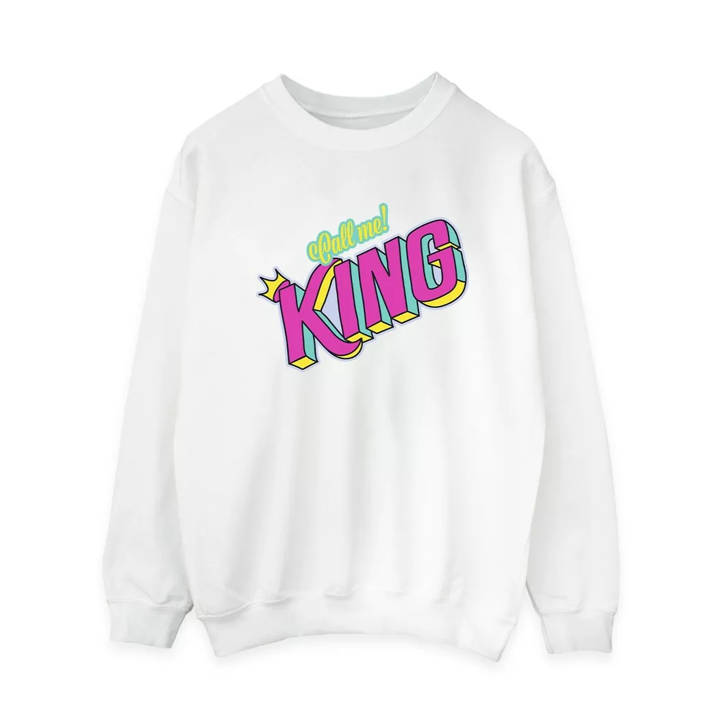 Disney - The Lion King Classic King Sweatshirt, für Damen, Weiss, Größe XXL