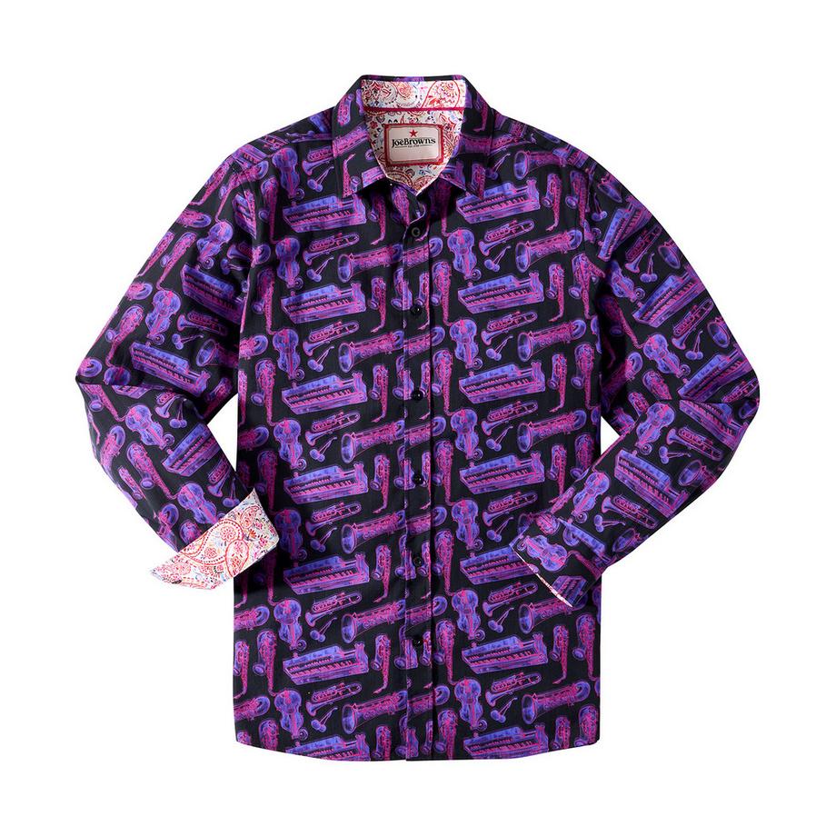 Joe Browns Chemise Manches Longues Motif Saxophone  