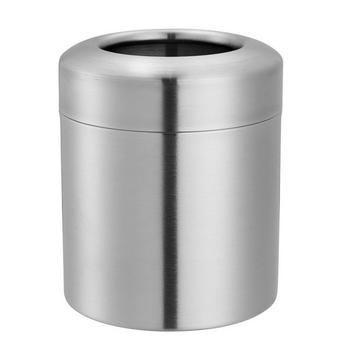 Poubelle cosmétique inox mat