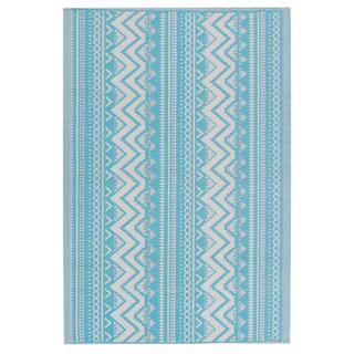 Beliani Outdoorteppich aus Polypropylen Retro NAGPUR  