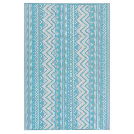 Beliani Outdoorteppich aus Polypropylen Retro NAGPUR  