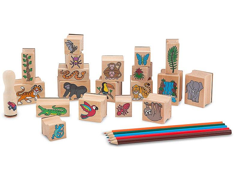 Melissa & Doug Stempelszenen Regenwald  