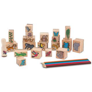 Melissa & Doug Stempelszenen Regenwald  
