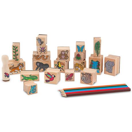 Melissa & Doug Stempelszenen Regenwald  