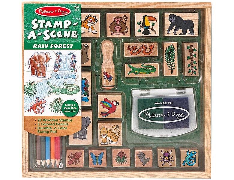 Melissa & Doug Stempelszenen Regenwald  