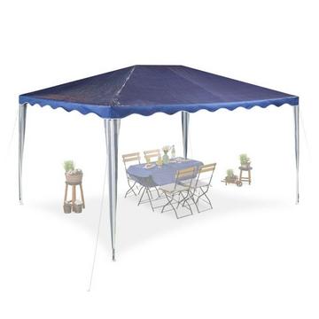 Dunkelblauer Pavillon 3x4 m