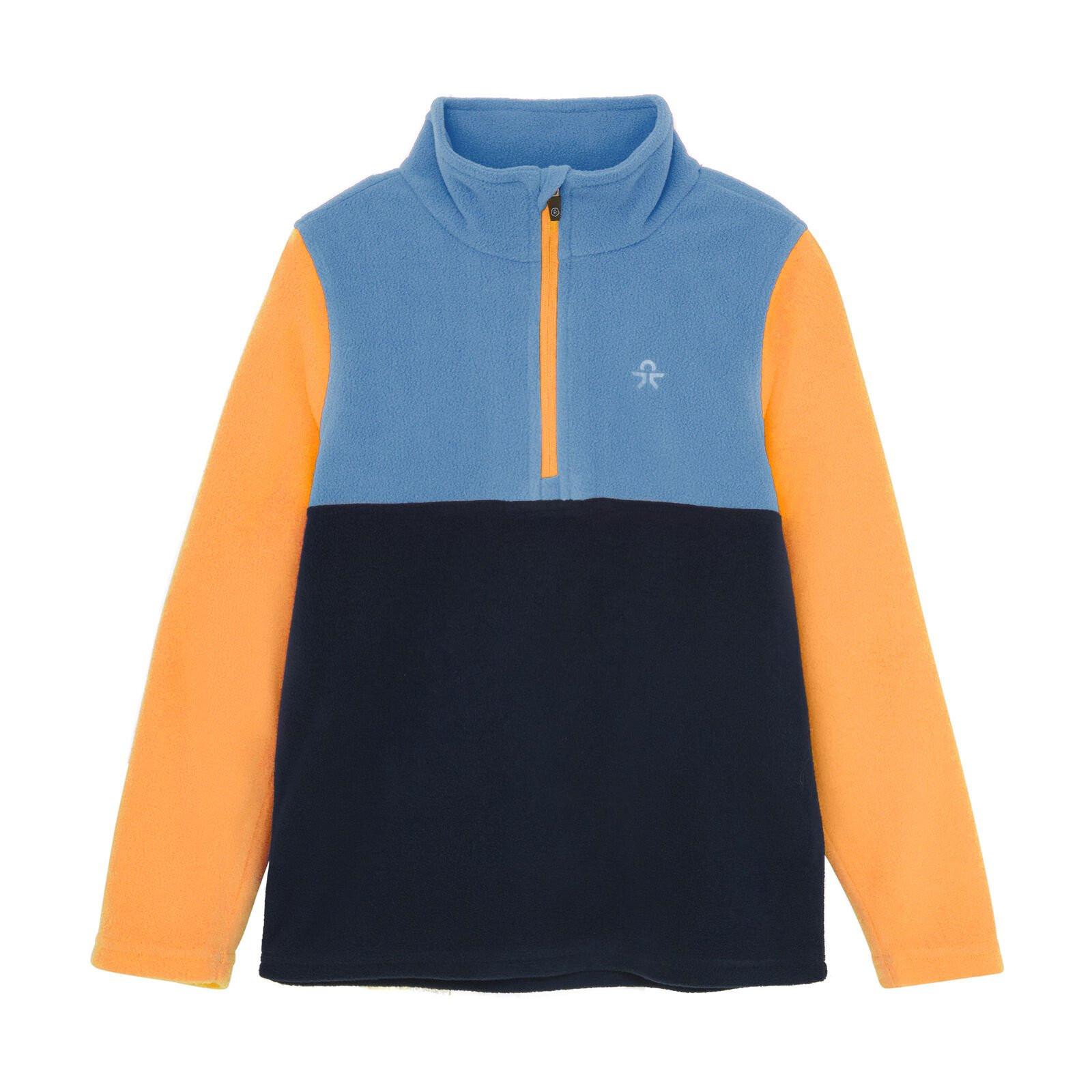 Color Kids  Fleece Pullover Cyaneus 