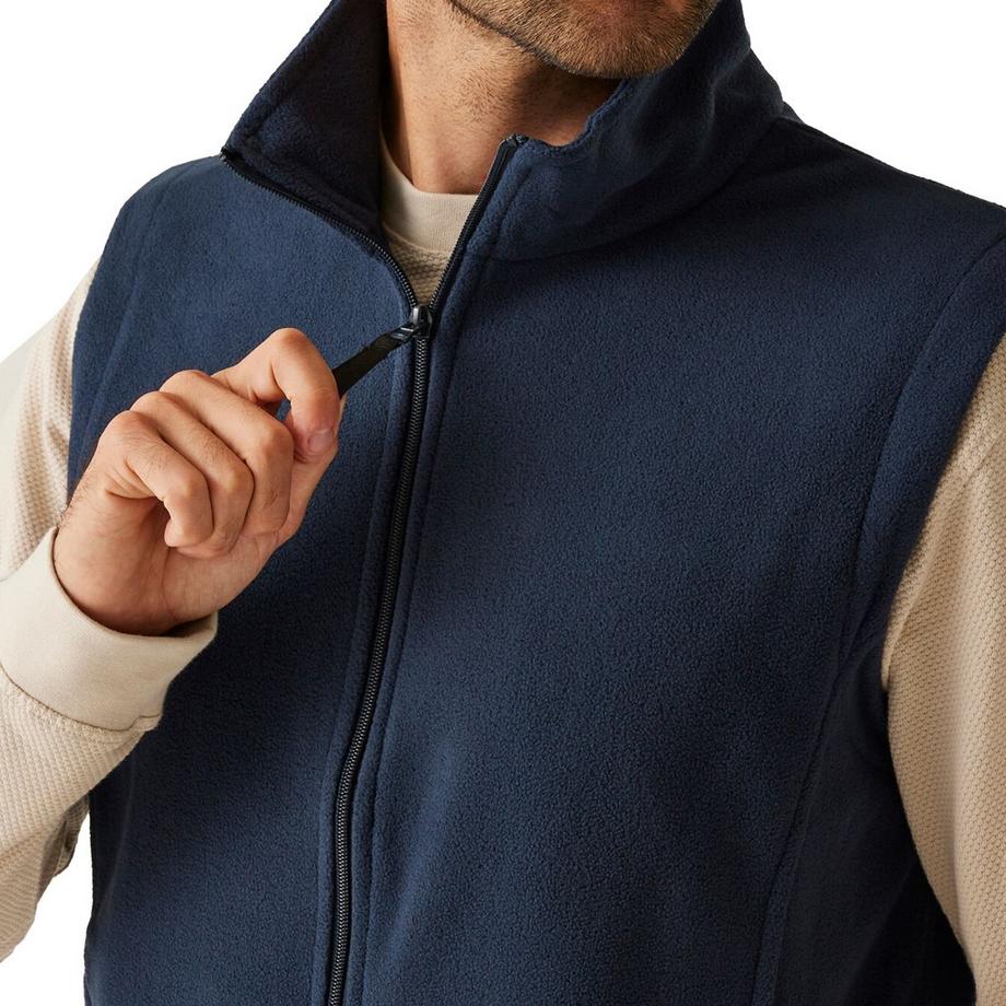 Regatta Gilet in Felpa con Cerniera Intera e Collo Alto  