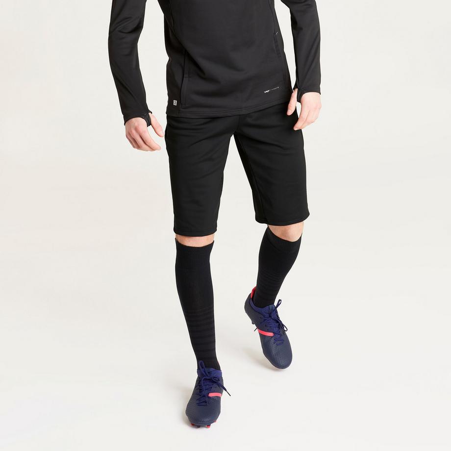 KIPSTA  Pantaloncini da calcio uomo al ginocchio poliestere 