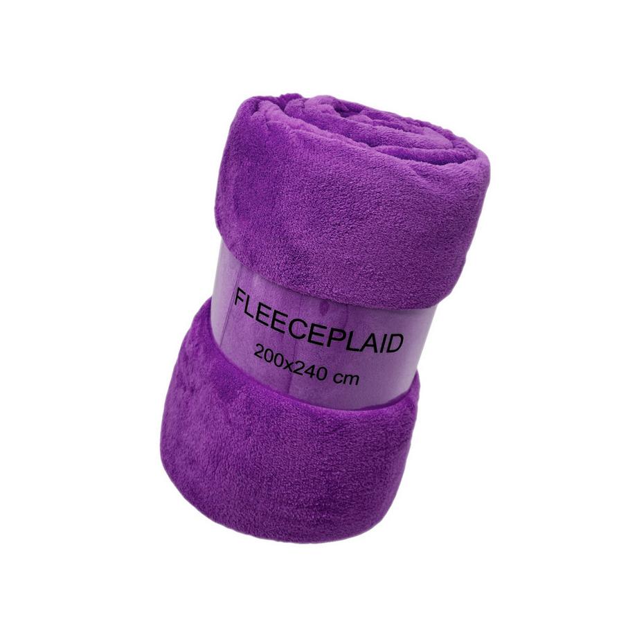 Coral Fleecedecke