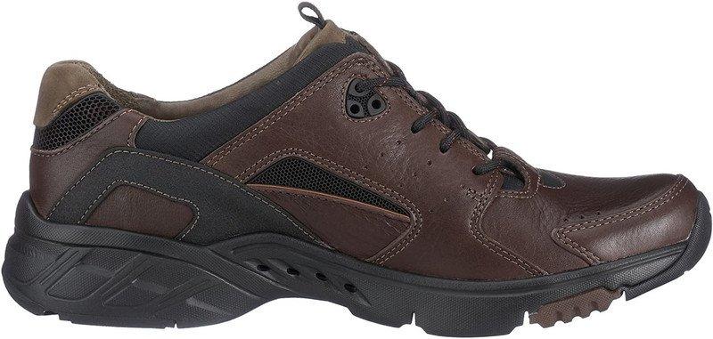 Image of Un Click - Leder Sneaker Herren Braun 41