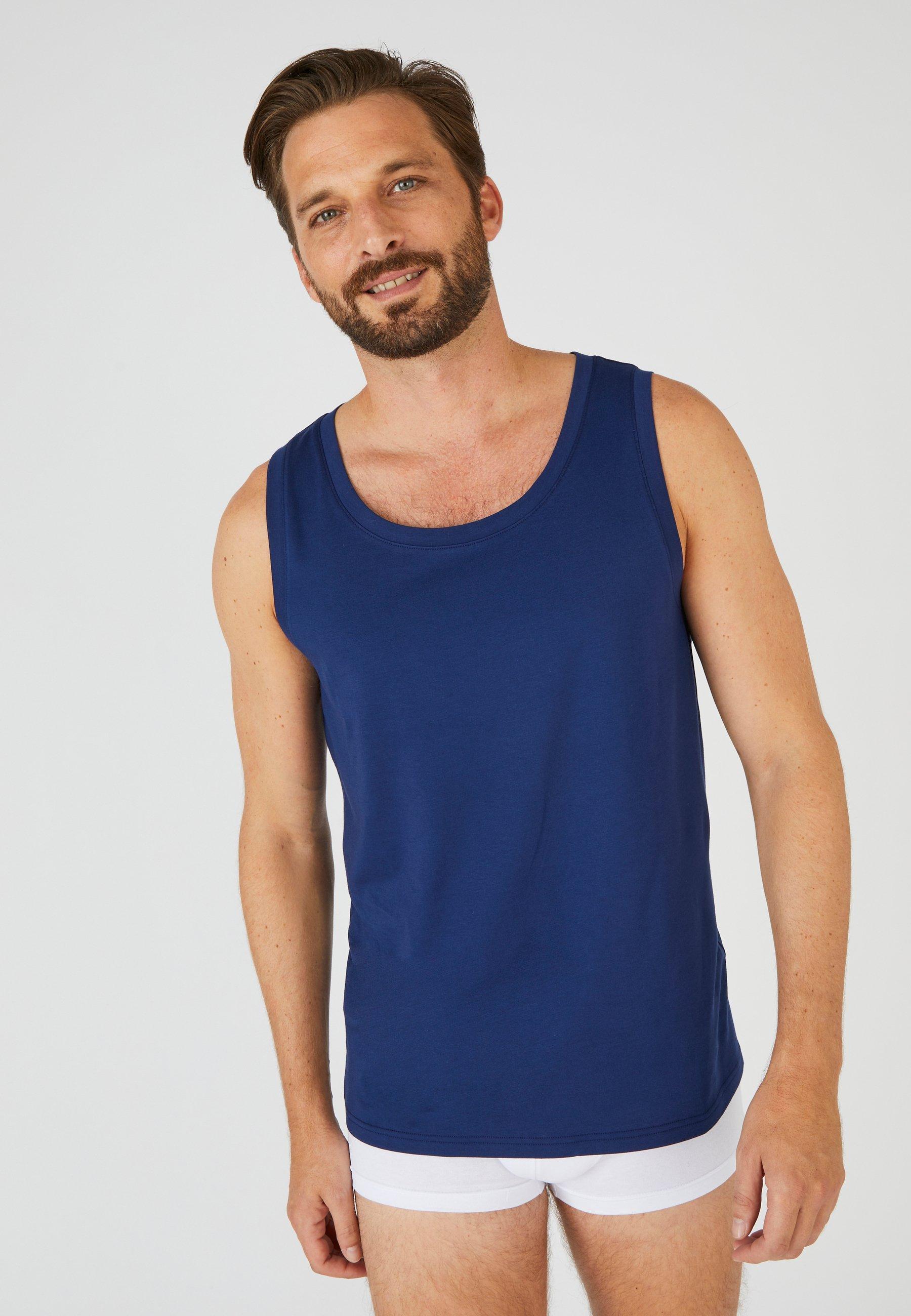 Image of Achselshirt. Herren Blau M