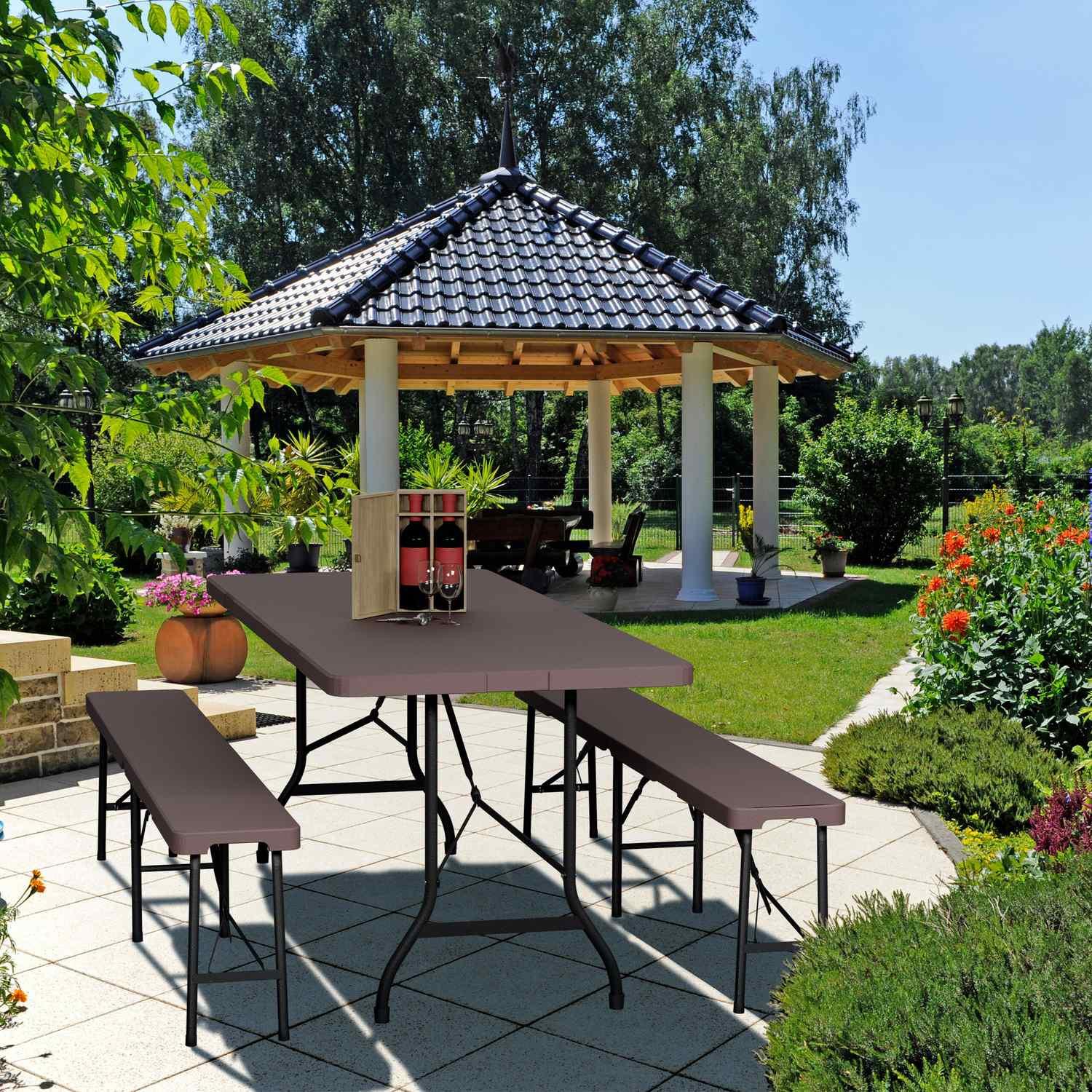 B2X Tavolo da giardino pieghevole  