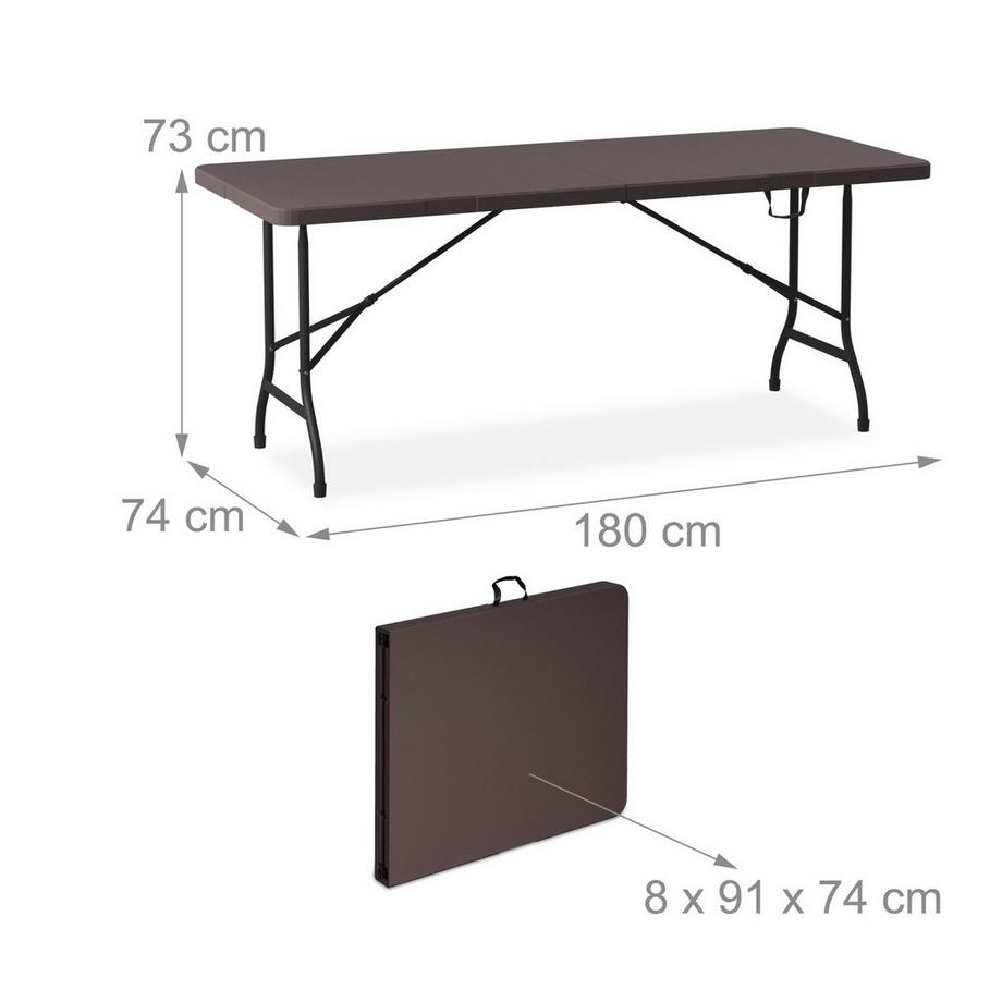 B2X Klappbarer Gartentisch  