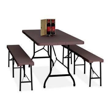 Tavolo da giardino pieghevole