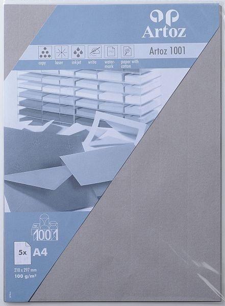 Artoz ARTOZ Papier 1001 A4 107796142 100g, graphit 5 Blatt  