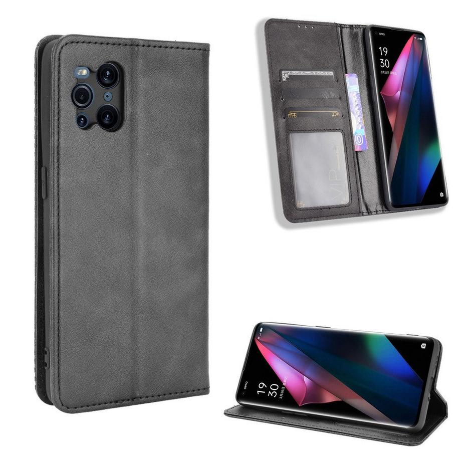 Cover-Discount  OPPO Find X3 Pro - Stand Flip Case Hülle 