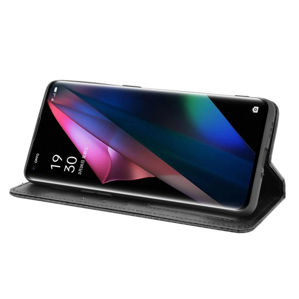 Cover-Discount  Oppo Find Custodia X3 Pro - Custodia Stand Flip 