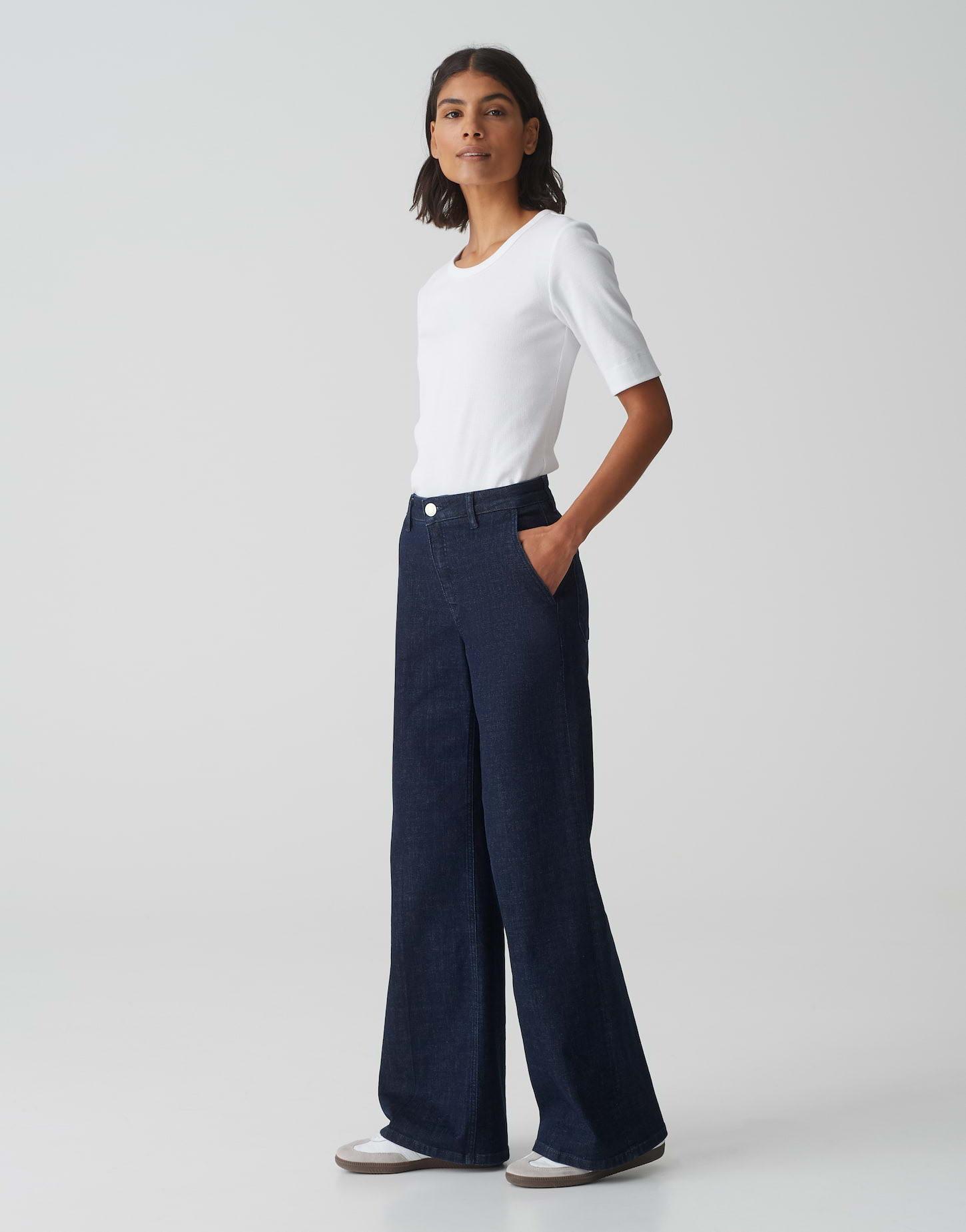 OPUS  Wide Leg Jeans Miva palazzo dynamic Wide 