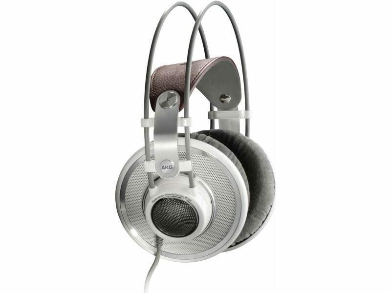AKG  AKG K 701 Kopfhörer Kabelgebunden Kopfband Musik Silber, Weiß 
