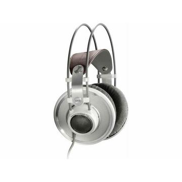 AKG K 701 Kopfhörer Kabelgebunden Kopfband Musik Silber, Weiß