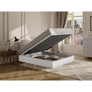 DREAMEA PLAY Rete letto contenitore Bianco opaco HESTIA di DREAMEA PLAY  